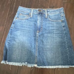 Denim jean skirt